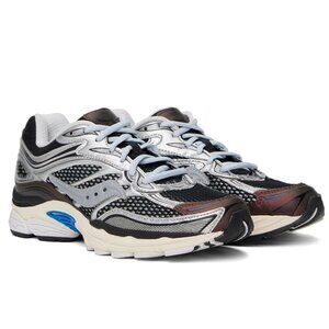Saucony Silver & Brown ProGrid Omni 9 Disrupt Sneakers